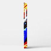kleurrijk origineel Abstract; Case-Mate iPhone Case (Achterkant / Links)