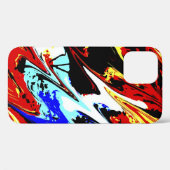 kleurrijk origineel Abstract; Case-Mate iPhone Case (Achterkant (horizontaal))