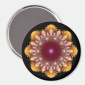 Kleurrijk ornament magneet (Voorkant / Achterkant)