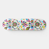 Kleurrijk Otomi Butterfly Vold Patroon Persoonlijk Skateboard (Horizontaal)