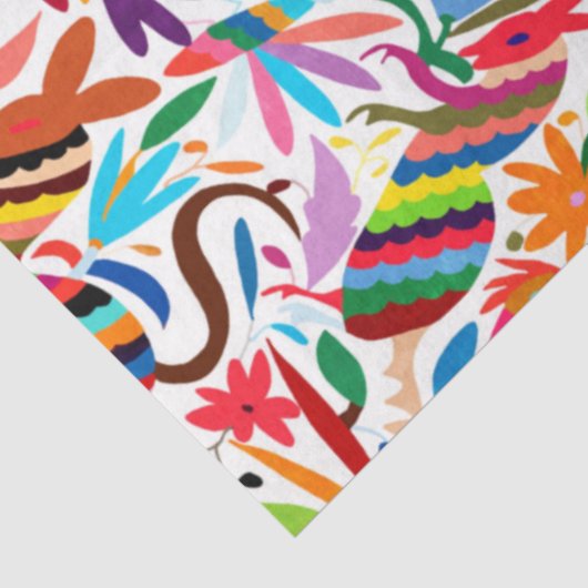 Kleurrijk Otomi-papier voor afdrukken Tissuepapier (Detail)