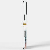 Kleurrijk paard met stromende manen Case-Mate iPhone case (Achterkant / Rechts)