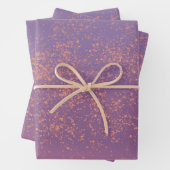 Kleurrijk Paars- en piekpapier voor Abstract cadea Inpakpapier Vel (In situ)