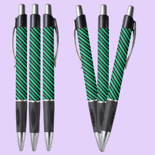 Kleurrijk Paarse strepenpatroon Pen