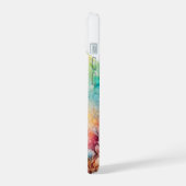 Kleurrijk paasei iPhone 15 case (Linkerkant)