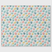 "Kleurrijk paaseieren inpakpapier (Vlak)