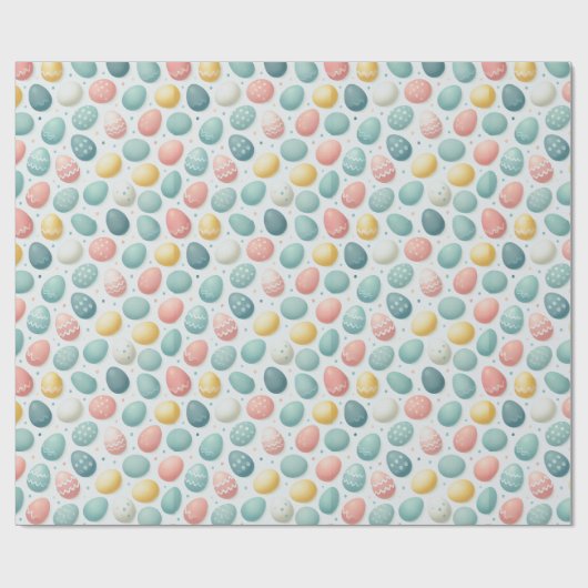"Kleurrijk paaseieren inpakpapier (Vlak)