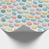 "Kleurrijk paaseieren inpakpapier (Hoek)
