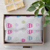 Kleurrijk paaseipatroon tissuepapier (Geschenk)