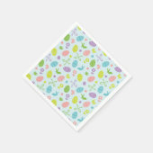 Kleurrijk paaspatroon | Papieren Servetten (Hoek)
