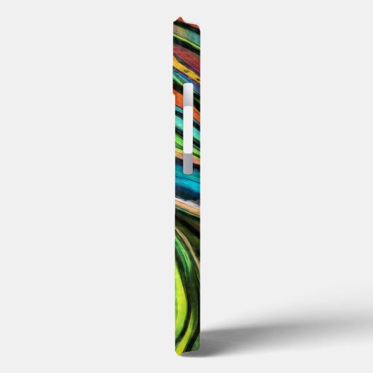Kleurrijk pacock Firebird Feather Painting Case-Mate iPhone Case (Achterkant / Links)