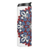 Kleurrijk Paisley Boho Patroon Mok Ontwerp (Gedraaid links)