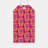 Kleurrijk Paisley Cadeaulabel (Achterkant)