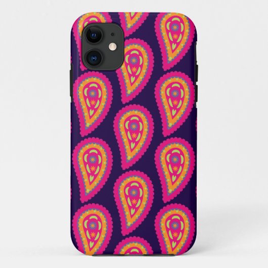 Kleurrijk Paisley Case-Mate iPhone Case (Achterkant)