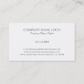 Kleurrijk Paisley element minimalistisch ontwerp Visitekaartje (Achterkant)