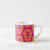 Kleurrijk Paisley Espresso Kop (Rechts)