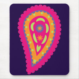 Kleurrijk Paisley Muismat