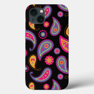 Kleurrijk paisley naadloos patroon Case-Mate iPhone case