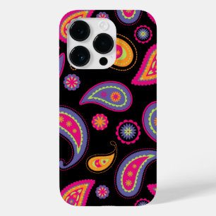 Kleurrijk Paisley naadloos patroon Case-Mate iPhone 14 Pro Hoesje