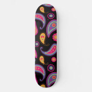 Kleurrijk paisley patroon persoonlijk skateboard
