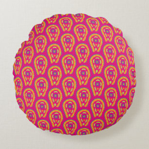 Kleurrijk Paisley Rond Kussen