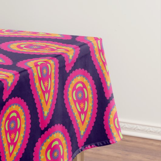 Kleurrijk Paisley Tafelkleed (Voorbeeld)
