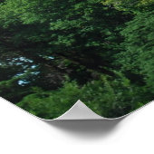 Kleurrijk paleis van het Pena-landschap uitzicht i Poster (Hoek)
