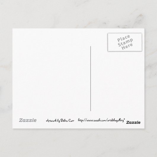 Kleurrijk palms-briefkaart briefkaart (Achterkant)