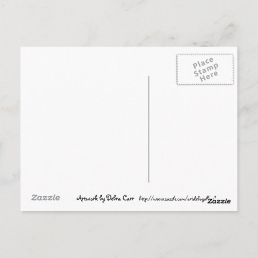 Kleurrijk palms-briefkaart briefkaart (Achterkant)