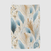 Kleurrijk pampasgras golfhanddoek (Voorkant)