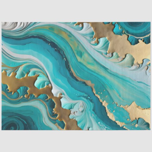 Kleurrijk papier Collage Art Tissue Paper (Voorkant)