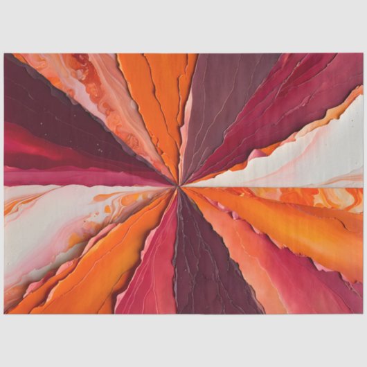 Kleurrijk papier Collage Art Tissue Paper (Voorkant)
