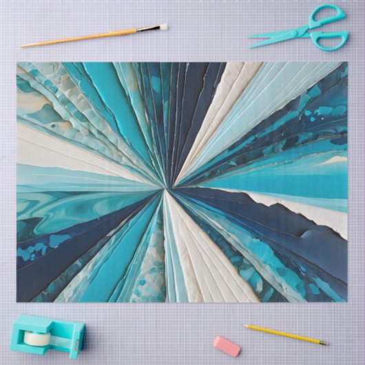 Kleurrijk papier Collage Art Tissue Paper (Craft)