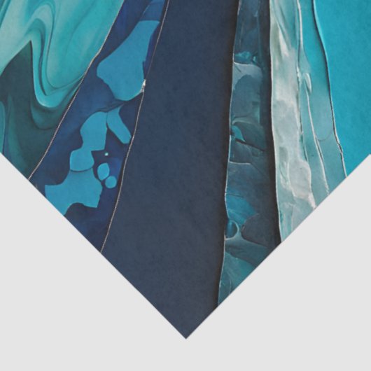 Kleurrijk papier Collage Art Tissue Paper (Detail)