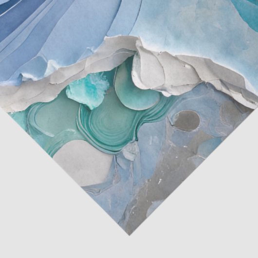 Kleurrijk papier Collage Art Tissue Paper (Detail)