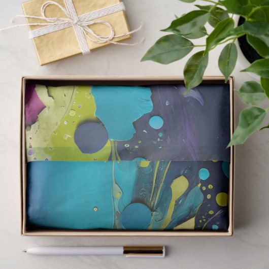 Kleurrijk papier Collage Art Tissue Paper (Geschenk)