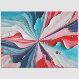 Kleurrijk papier Collage Art Tissue Paper