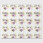 Kleurrijk papier en tekst-het bridepatroon (Vlak)