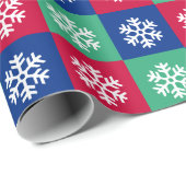 Kleurrijk papier voor fijne kerst en helder kerstp (Rol Hoek)