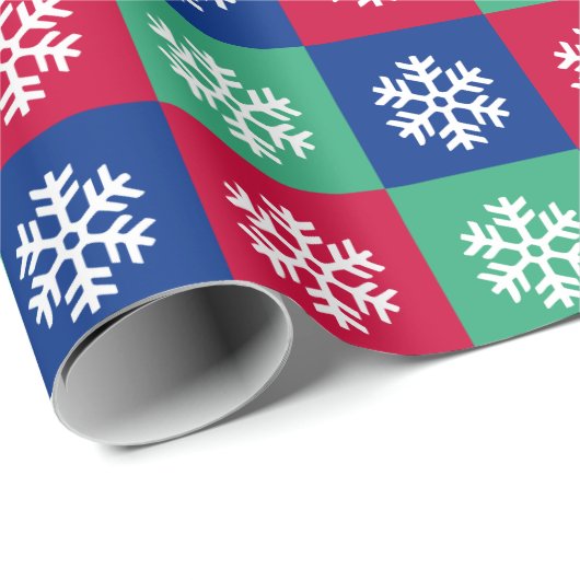 Kleurrijk papier voor fijne kerst en helder kerstp (Rol Hoek)