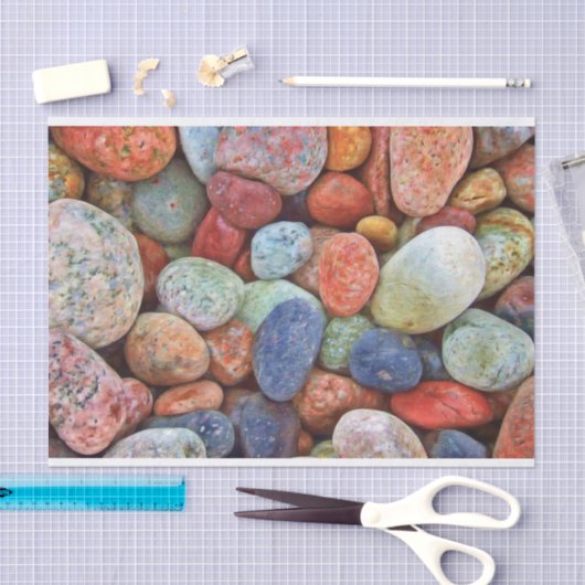 Kleurrijk papier voor stamsteenpapier (Craft)