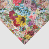 Kleurrijk  papier voor weefsel van Floral (Detail)