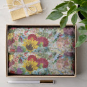 Kleurrijk  papier voor weefsel van Floral (Geschenk)