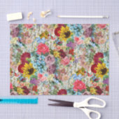 Kleurrijk  papier voor weefsel van Floral (Craft)