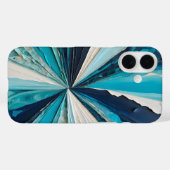 Kleurrijk papiercollage-art iPhone-hoesje Case-Mate iPhone Case (Achterkant (horizontaal))