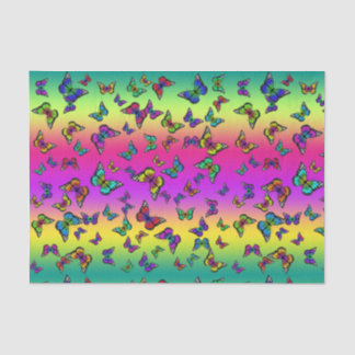 Kleurrijk papieren flessenpapier tissuepapier