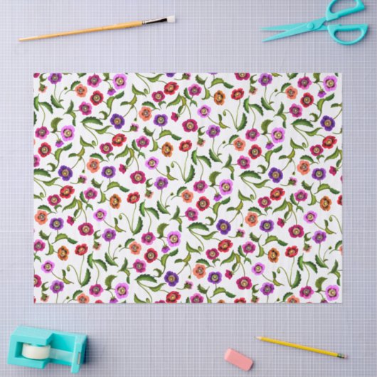 Kleurrijk Papierpapier voor papegaaien Tissuepapier (Craft)