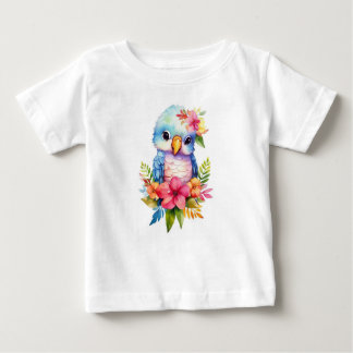 Kleurrijk Parrot Baby T-shirt