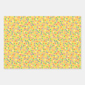 Kleurrijk Partij Celebration Patroon Wrapping Papi Inpakpapier Vel (Voorkant 3)