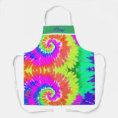 KLEURRIJK PAS STROPDAS-DYE DESIGN Schort (Voorkant)